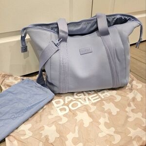 Dagne Dover Landon Carryall Large in Heron *2023 Limited Edition Pastel Blue*